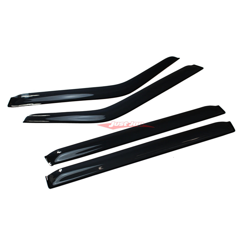 JJR Weathershield Window Visor Rain Gaurds Nissan Patrol GU Y61 1997-2016