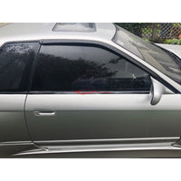 JJR Weathershield Window Visor Rain Gaurds Nissan Skyline R32 GTS GTR 89-94