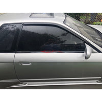 JJR Weathershield Window Visor Rain Gaurds Nissan Skyline R32 GTS GTR 89-94
