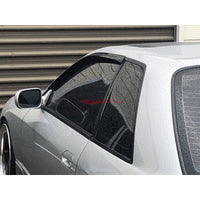 JJR Weathershield Window Visor Rain Gaurds Nissan Skyline R32 GTS GTR 89-94