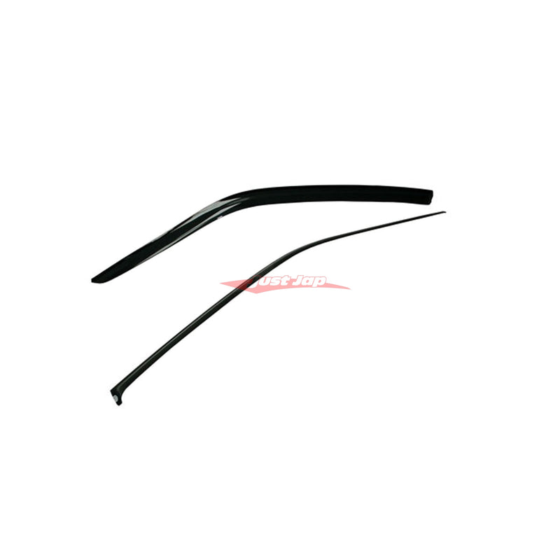 JJR Weathershield Window Visor Rain Gaurds Nissan Skyline R33 GTS GTR