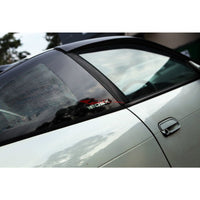 JJR Weathershield Window Visor Rain Guards fits Nissan S13 180SX