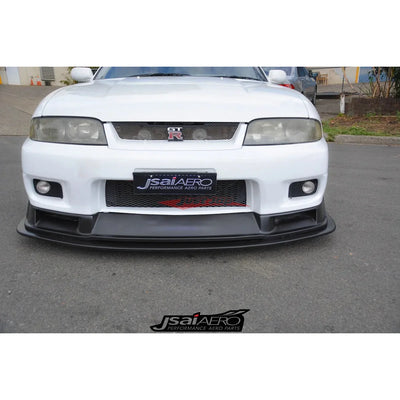 JSAI Aero Front Lip Splitter fits Nissan Skyline R33 GTR