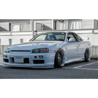 JSAI AERO GT Style Front Lip fits Nissan R34 GTT Skyline