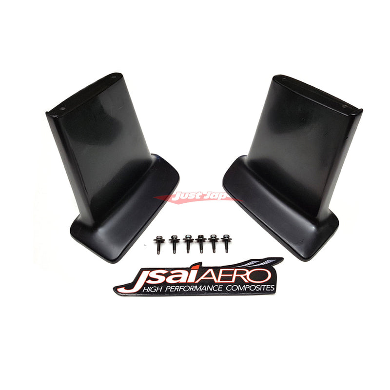 JSAI AERO Mines Style Wing Risers fits Nissan BNR34 GTR