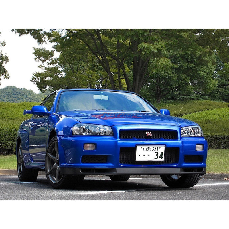 JSAI AERO OEM Standard Front Bar Lip Spoiler fits Nissan Skyline R34 GTR