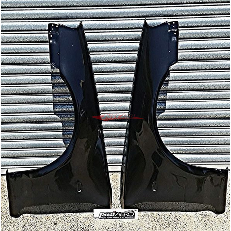 JSAI AERO R- Style Front Fenders fits Nissan Skyline R34 GTT (2 DR & 4 DR)