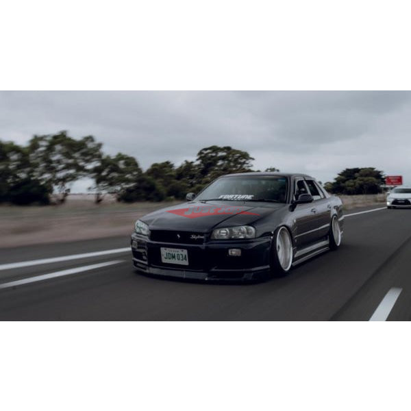 JSAI AERO R-Style Full Body Kit (FRP) Fits Nissan Skyline R34 GT/GT-T (4 Door)