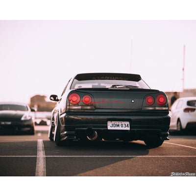 JSAI AERO R-Style Rear Bar Lip fits Nissan Skyline R34 GT/GT-T (4 Door)
