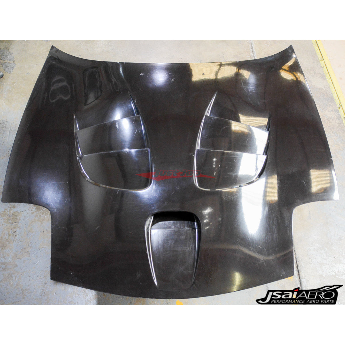 JSAI AERO Scoot Style Vented Bonnet fits Mazda RX7 FD3S – Just Jap