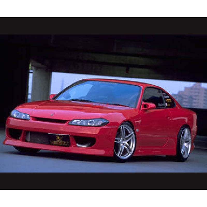 JSAI AERO Vertex Style Side Skirts fits Nissan S15 200SX Silvia