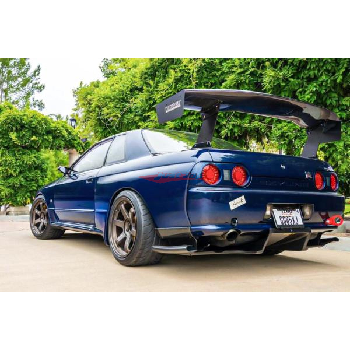 JSAI NISSAN R32 GTR SKYLINE TOP SECRET Style Rear Diffuser – Just Jap