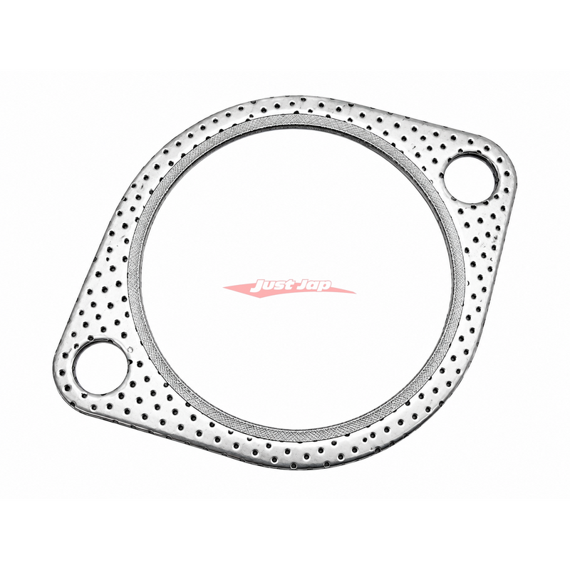 JustJap Racing 2 Bolt Exhaust Flange Gasket (3.5’’ Inch / 90mm) - Exhaust Gasket
