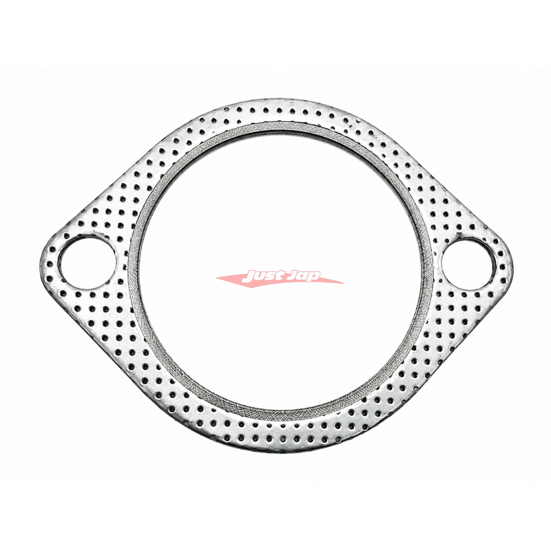 JustJap Racing 2 Bolt Exhaust Flange Gasket (3.5’’ Inch / 90mm) - Exhaust Gasket
