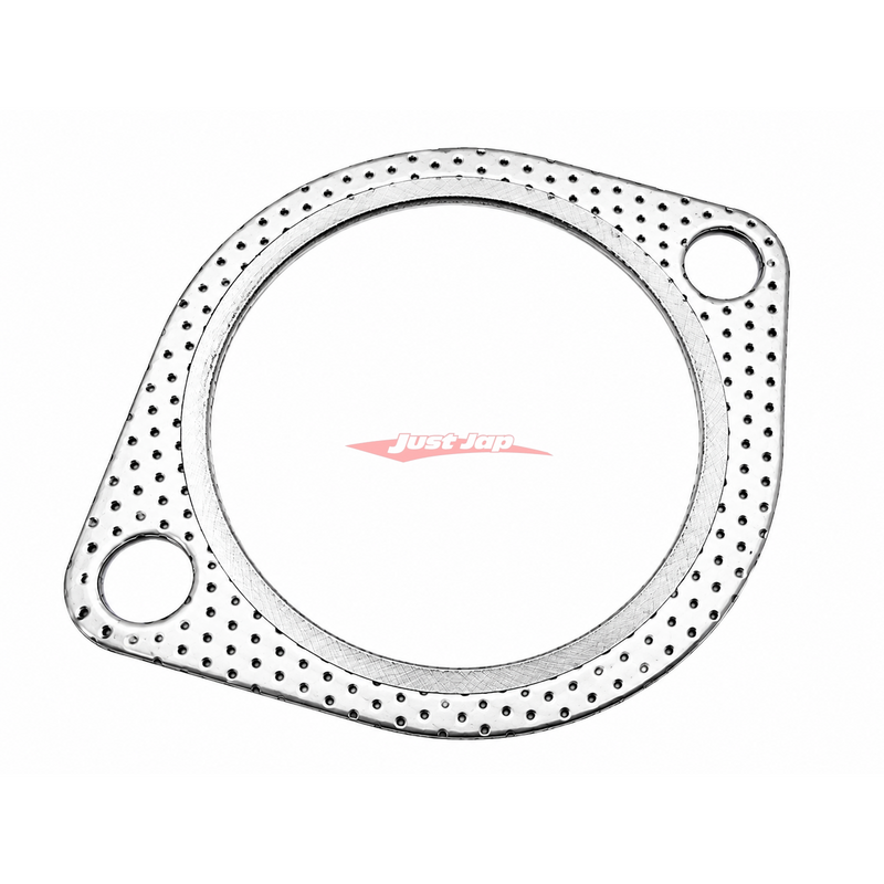 JustJap Racing 2 Bolt Exhaust Flange Gasket (3.5’’ Inch / 90mm) - Exhaust Gasket