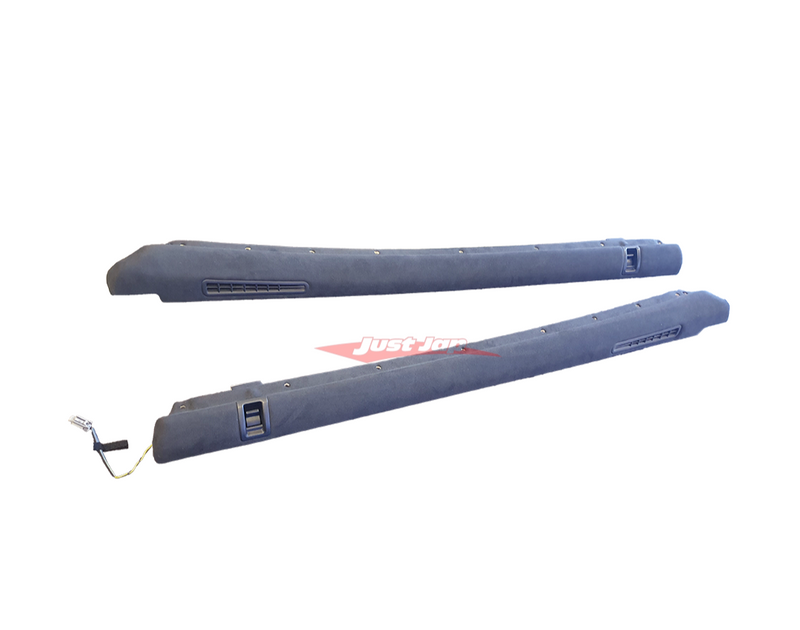 JustJap Racing Alcantara Suede Instrument Dash Panel & Upper Door Card Caps Fits Nissan R35 GTR 07-16 (Sold Exchange)