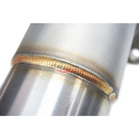 JustJap Racing Casted Stainless Steel 3.5" Down Pipe Dump Pipe Set Fits Nissan R35 GTR