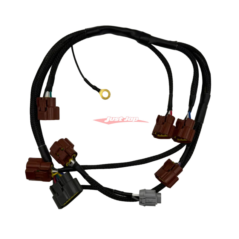 JustJap Racing Ignition Coil Harness Wiring Loom (24079-75T00) Fits Nissan R33 Skyline GTS/T Ser. 1 & C34 Laurel RB25DE/T