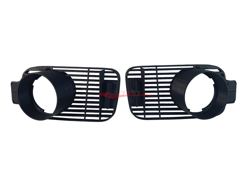 JustJap Racing Nissan R33 GTR Front Bumper Bar Indicator Light Surround Set Fits Nissan BCNR33 Skyline GTR