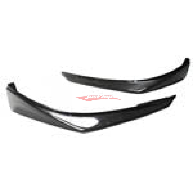 Karbonetic Carbon Fibre Front Lip Extension fits Mitsubishi Lancer EVO 8