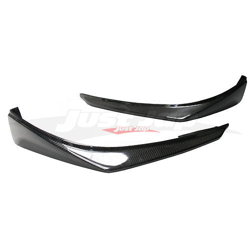 Karbonetic Carbon Fibre Front Lip Extension fits Mitsubishi Lancer EVO 8