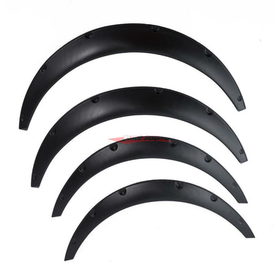 Karbonetic Universal ABS Over Fender / Wheel Arch Flares / Fender Flares (4pce Set) - Front 2" / 50mm & Rear 2.75" / 70mm