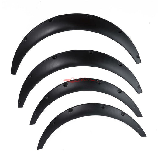 Karbonetic Universal ABS Over Fender / Wheel Arch Flares / Fender Flares (4pce Set) - Front 2" / 50mm & Rear 2.75" / 70mm
