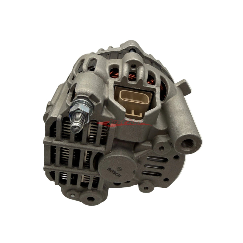 LS1 Bosch 12V 140 Amp Alternator & CWC RB Twin Cam Billet Conversion Kit (Black) Fits Nissan RB20 RB25 RB26 RB30