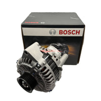 LS1 Bosch 12V 140 Amp Alternator & CWC RB Twin Cam Billet Conversion Kit (Black) Fits Nissan RB20 RB25 RB26 RB30