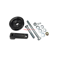 LS1 Bosch 12V 140 Amp Alternator & CWC RB Twin Cam Billet Conversion Kit (Black) Fits Nissan RB20 RB25 RB26 RB30