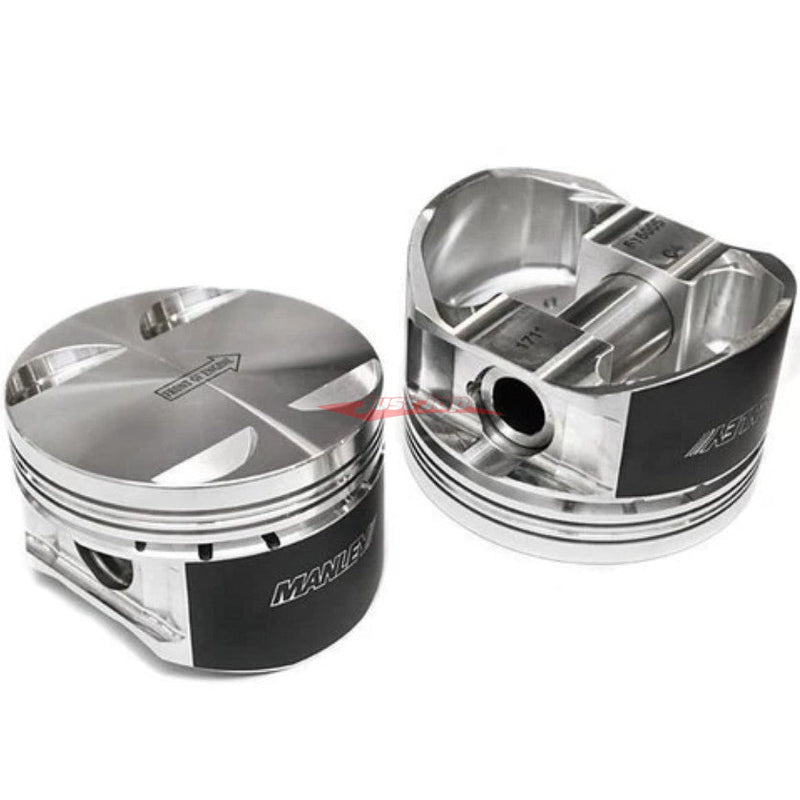 Manley Extreme Duty Forged Piston with 9310 Alloy Pin & Rings (95.5mm Grade 1) Fits Nissan R35 GTR VR38DETT