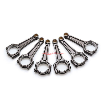 Manley Pro Series Turbo Tuff I Beam 4340 Steel Connecting Rods Fits Nissan R35 GTR (VR38DETT)