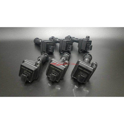Mature High Spark Ignition Coil Set Fits Toyota Mark II, Chaser, Cresta JZX81/JZX90, Supra JZA70/JZA80 & Aristo JZS147 (1JZ-GTE / 2JZ-GTE)
