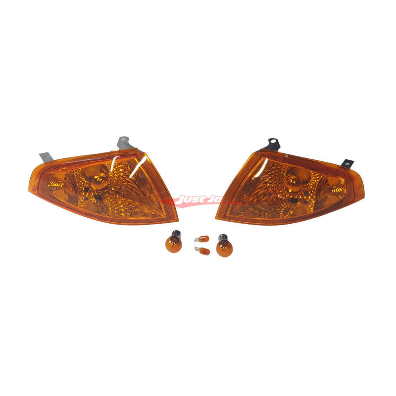 MBRO Japan Amber Front Corner Indicator Lights Fits Nissan Skyline R32 GTS/T