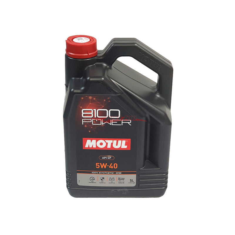 Motul 8100 Power Engine Oil 5W-40 5 Litre