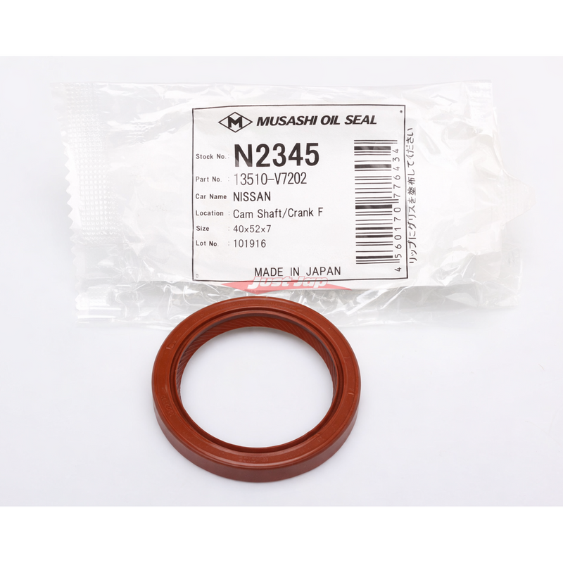Musashi Nissan Front Camshaft / Crankshaft Oil Seal Fits Nissan CA18DE(T) RB20DE(T) RB25DE(T) RB26DETT RB30E(T) VG30DE(TT)