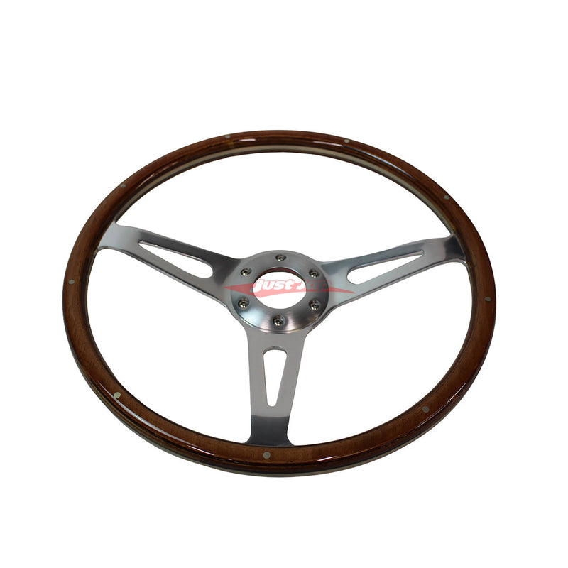 Nardi Sports Style Steering Wheel - 350MM (Wood Grain Timber)