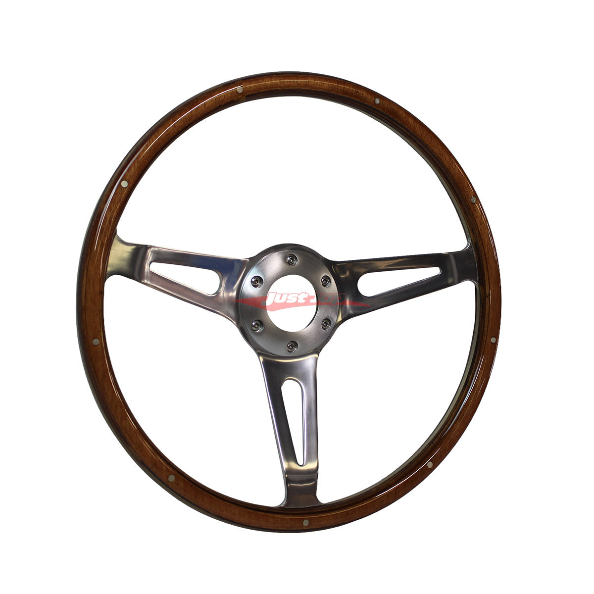 Nardi Sports Style Steering Wheel - 350MM (Wood Grain Timber