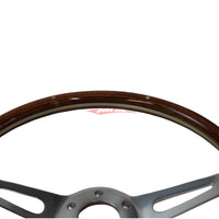 Nardi Sports Style Steering Wheel - 350MM (Wood Grain Timber)