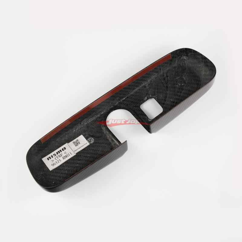 Nismo Carbon Interior Room Mirror Cover Fits Nissan Z33 350Z, Z34 370Z, R35 GTR, V35/V36 Skyline, Y50 Fuga, & E11/E12 Note
