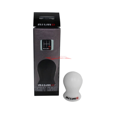 Nismo Duracon Gear Shift Knob - White 5MT & 6MT (10mm/12mm)
