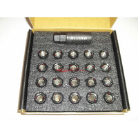 Nismo Forged Steel Hex Wheel Nut Set (Open Ended) - M12x 1.25 Length 38mm