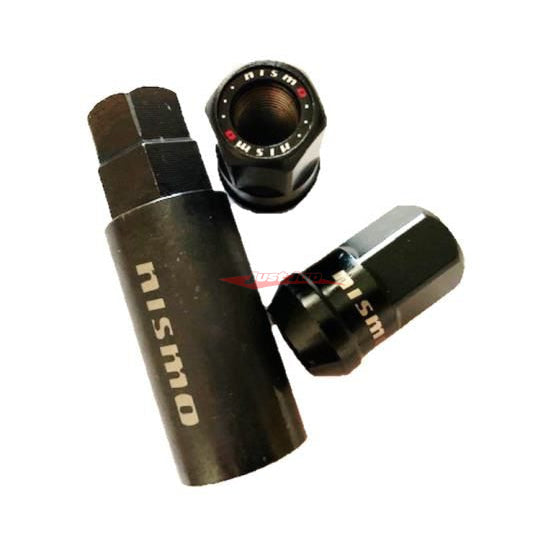 Nismo Forged Steel Hex Wheel Nut Set (Open Ended) - M12x 1.25 Length 38mm