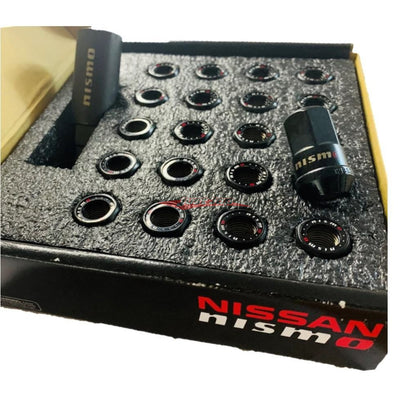 Nismo Forged Steel Hex Wheel Nut Set (Open Ended) - M12x 1.25 Length 38mm