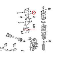 Nismo Front Upper Control Arm / Third Link Reinforced Bush (Inner) Fits Nissan R32 Skyline GTS/T, GTS-4, GTR & Z32 300ZX
