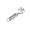 Nismo Garage Metal Hook Keychain - Silver