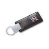 Nismo GTR Metal Logo Carbon Look Leather Keychain