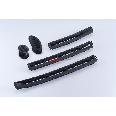 Nismo Heritage Dash Defroster Fin / Demister Vent Kit Fits Nissan R32 Skyline GTS/T & GTR