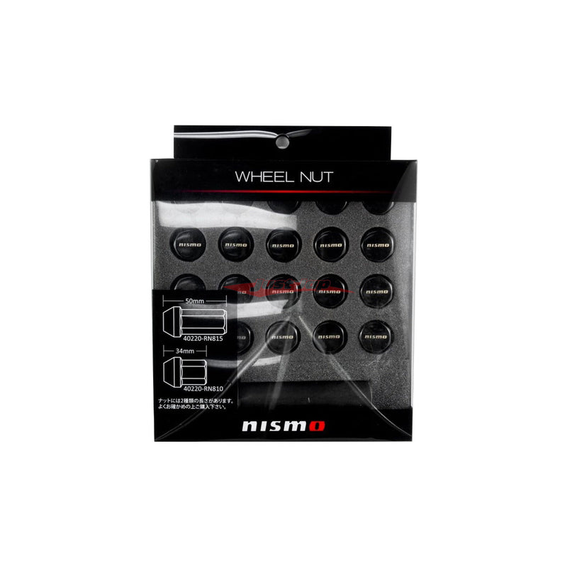 Nismo Hex 20 Piece Hex Wheel Nut Set - M12 x 1.25 Thread (Standard 34mm)