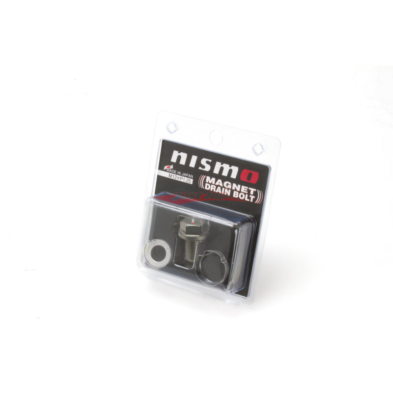 Nismo Magnetic Oil Drain Plug & Washer (Gunmetal) M12 x 1.25 Fits Nissan